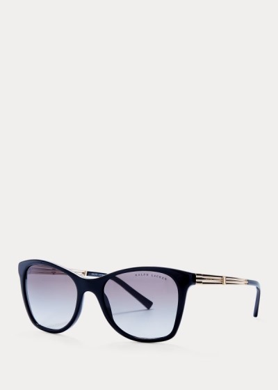 Gafas De Sol Ralph Lauren Mujer Negros - Art Deco Square - BXKYH2381